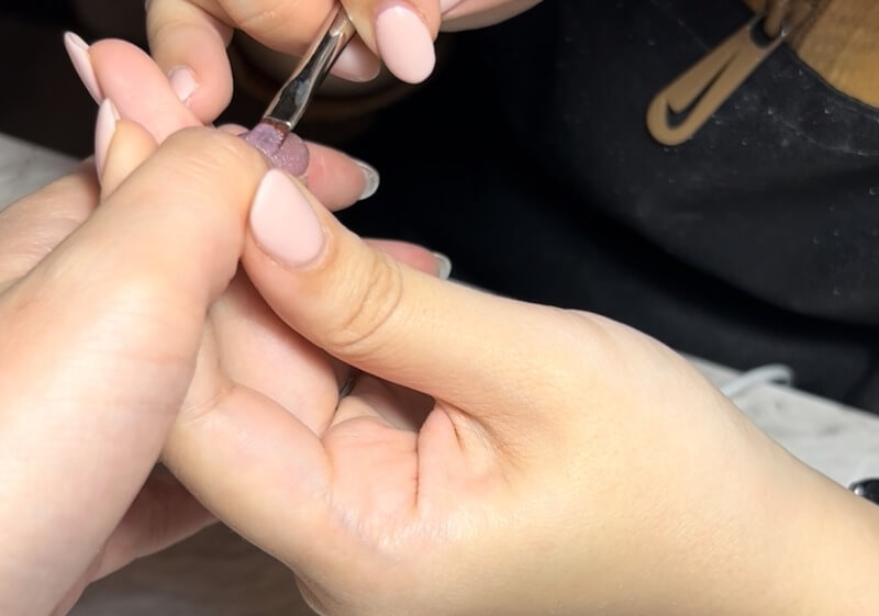 ジェル塗布（サンプルセレクト）